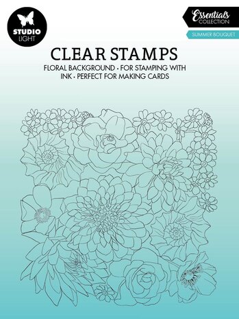 Studio Light Summer Bouquet Essentials Clear Stamps (SL-ES-STAMP424) (OUTLET)