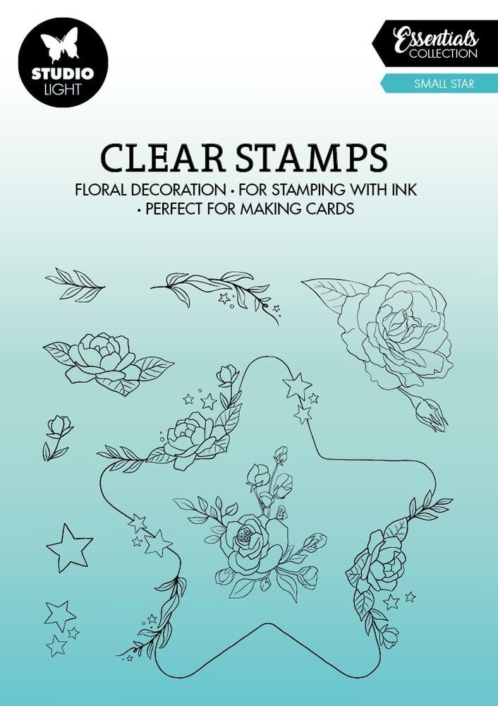 Studio Light Small Star Essentials Clear Stamps (SL-ES-STAMP366) (OUTLET)