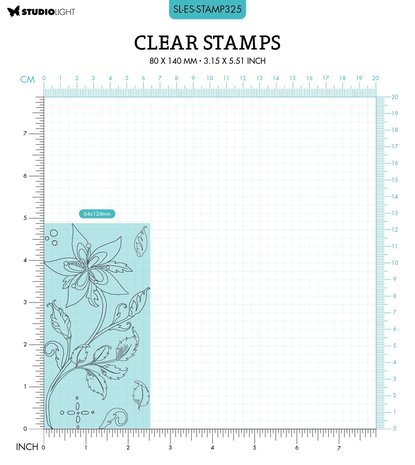 Studio Light Fairy Flower Essentials Clear Stamps (SL-ES-STAMP325) (OUTLET)