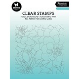 Studio Light Dahlia Background Essentials Clear Stamps (SL-ES-STAMP323) (OUTLET)