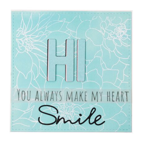 Studio Light Dahlia Background Essentials Clear Stamps (SL-ES-STAMP323) (OUTLET)