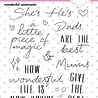 Studio Light Wonderful Sentiments Clear Stamps (SL-ES-STAMP173) (OUTLET)