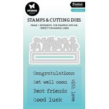 Studio Light Clover Frame Essentials Stamp & Cutting Dies (SL-ES-SCD64) (OUTLET)