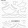 Studio Light Paper Boats Stamp & Die (SL-ES-SCD24) (OUTLET)