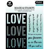 Studio Light Love Sentiments Essentials Mask & Stamp (SL-ES-MST01) (OUTLET)