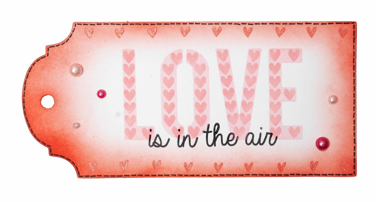 Studio Light Love Sentiments Essentials Mask & Stamp (SL-ES-MST01) (OUTLET)