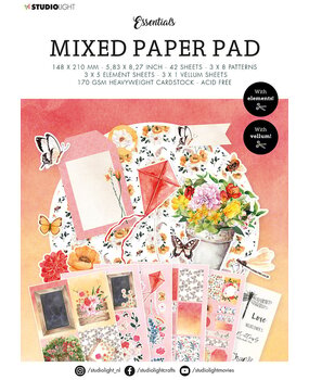 Studio Light Patterns Mixed Paper Pad (SL-ES-MPP16) (OUTLET)