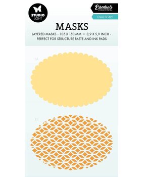 Studio Light Oval Shape Essentials Masks (SL-ES-MASK250) (OUTLET)