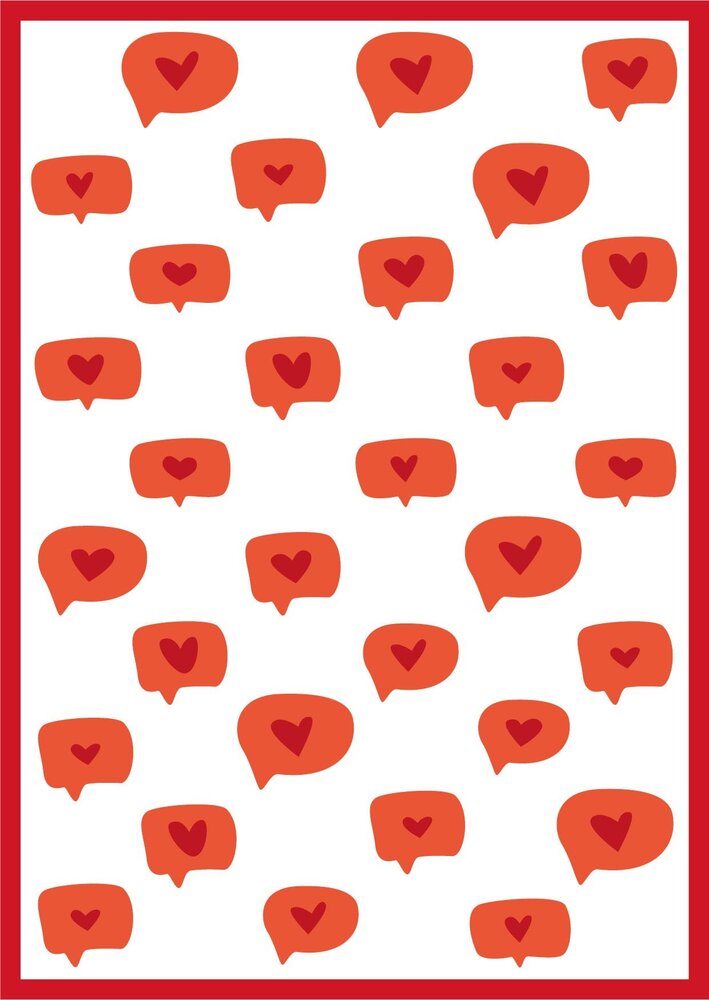 Studio Light Love Pattern Essentials Mask (SL-ES-MASK176) (OUTLET)