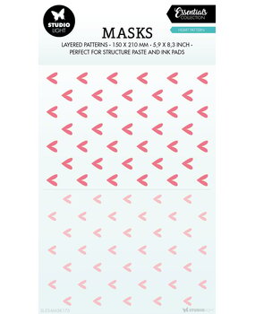 Studio Light Heart Pattern Essentials Mask (SL-ES-MASK175) (OUTLET)