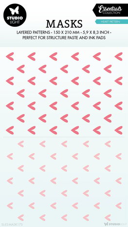 Studio Light Heart Pattern Essentials Mask (SL-ES-MASK175) (OUTLET)