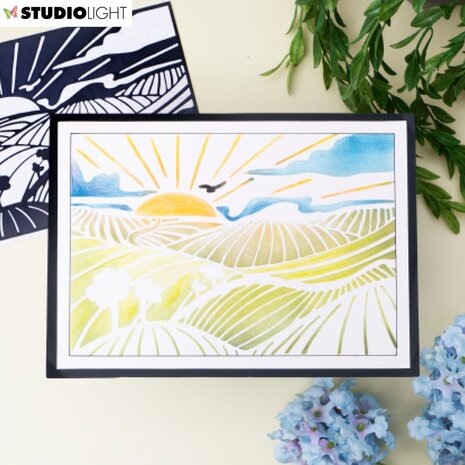 Studio Light Sunset Landscape Masks (SL-ES-MASK106) (OUTLET)