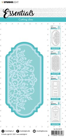 Studio Light Slimline Decorative Border Cutting Dies (SL-ES-CD79) (OUTLET)
