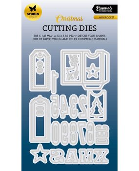 Studio Light Mini Pocket Christmas Essentials Cutting Dies (SL-ES-CD566) (OUTLET)