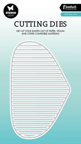 Studio Light Big Leaf Fan Essentials Cutting Dies (SL-ES-CD539) (OUTLET)