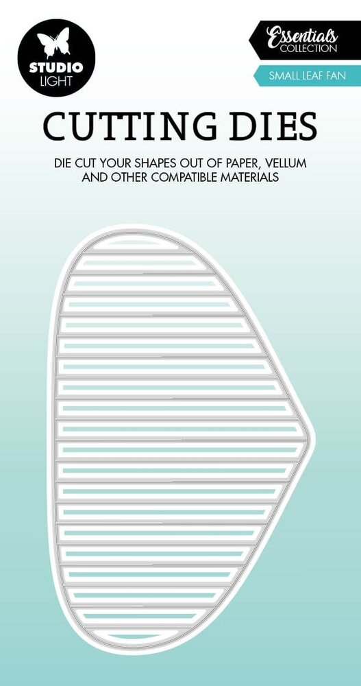 Studio Light Small Leaf Fan Essentials Cutting Dies (SL-ES-CD538) (OUTLET)