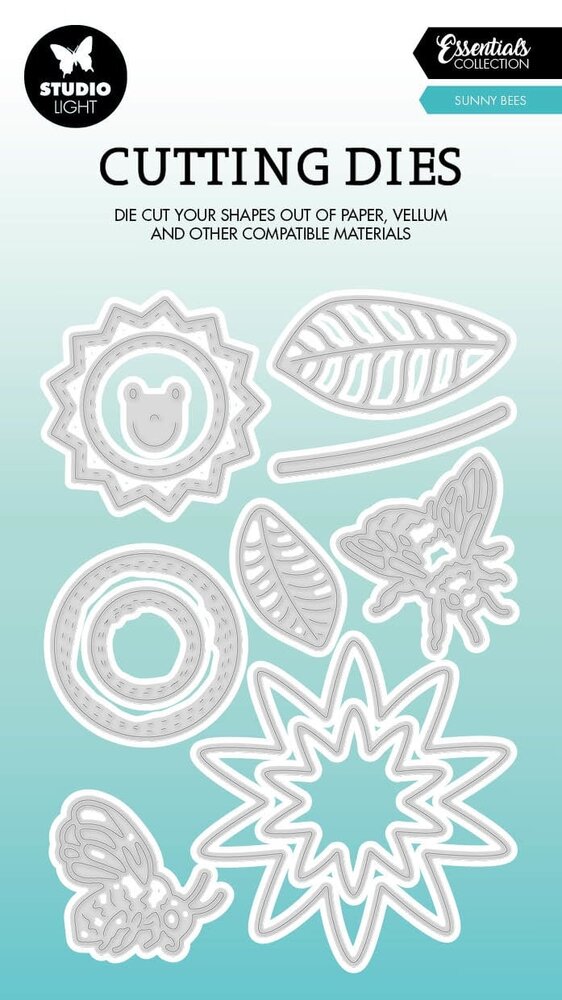 Studio Light Sunny Bees Essentials Cutting Dies (SL-ES-CD519) (OUTLET)