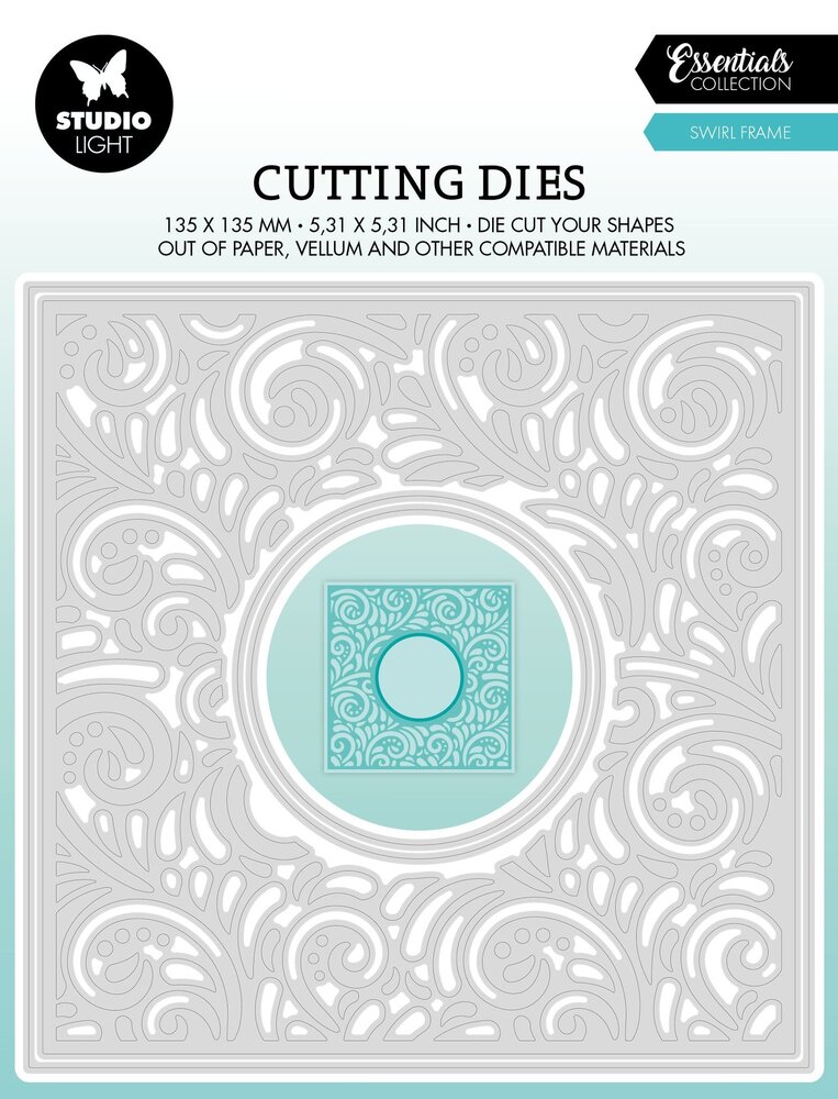 Studio Light Swirl Frame Essentials Cutting Dies (SL-ES-CD466) (OUTLET)
