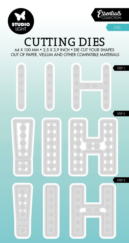Studio Light HI! Essentials Cutting Dies (SL-ES-CD463) (OUTLET)