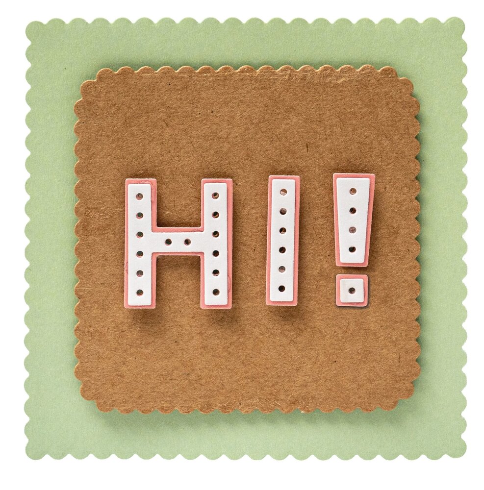 Studio Light HI! Essentials Cutting Dies (SL-ES-CD463) (OUTLET)