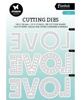 Studio Light LOVE Essentials Cutting Dies (SL-ES-CD462) (OUTLET)