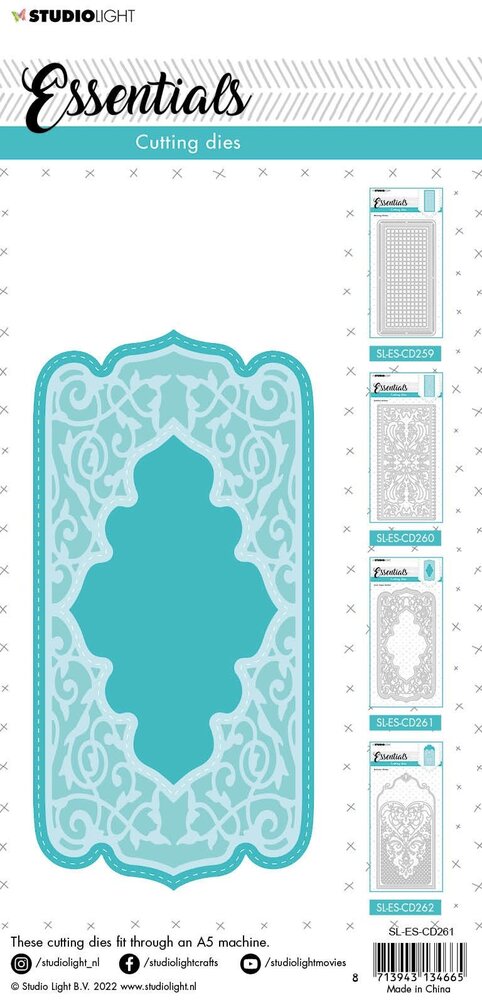 Studio Light Inner Shape Slimline Essentials Cutting Dies (SL-ES-CD264) (OUTLET)