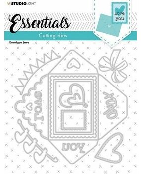 Studio Light Envelope Love Essentials Cutting Dies (SL-ES-CD239) (OUTLET)