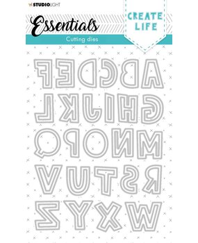 Studio Light Quirky Blok Alphabet Cutting Dies (SL-ES-CD127) (OUTLET)