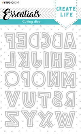 Studio Light Quirky Blok Alphabet Cutting Dies (SL-ES-CD127) (OUTLET)