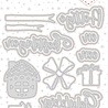 Studio Light Christmas Prettige Feestdagen 3 Cutting Dies (SL-ES-CD118) (OUTLET)