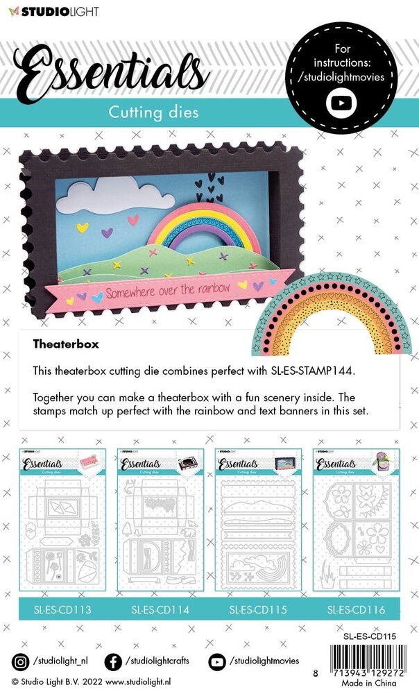Studio Light Theater Box Cutting Dies (SL-ES-CD115) (OUTLET)