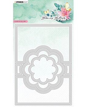 Studio Light Blooming Butterfly Cutting Die Flower Zig Zag Card (SL-BB-CD489) (OUTLET)