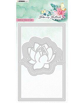 Studio Light Blooming Butterfly Cutting Die Water Lily Stand Up Card (SL-BB-CD487) (OUTLET)