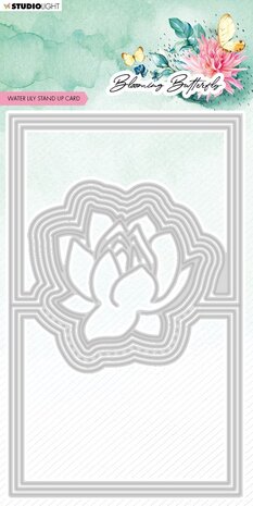 Studio Light Blooming Butterfly Cutting Die Water Lily Stand Up Card (SL-BB-CD487) (OUTLET)