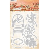 Studio Light Autumn Bouquets Cutting Die Jar Bouquet (SL-AB-CD694) (OUTLET)