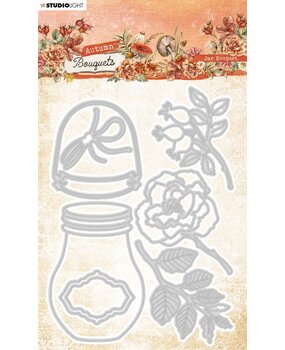Studio Light Autumn Bouquets Cutting Die Jar Bouquet (SL-AB-CD694) (OUTLET)