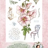 Studio Light Romantic Moments Clear Stamp Hollyhock (JMA-RM-STAMP483) (OUTLET)