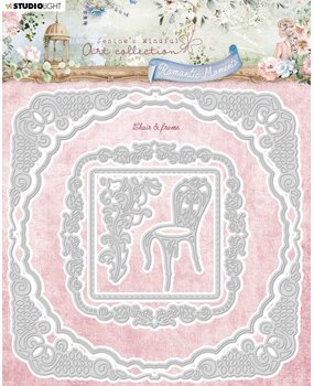 Studio Light Romantic Moments Dies Chair & Frame (JMA-RM-CD572) (OUTLET)