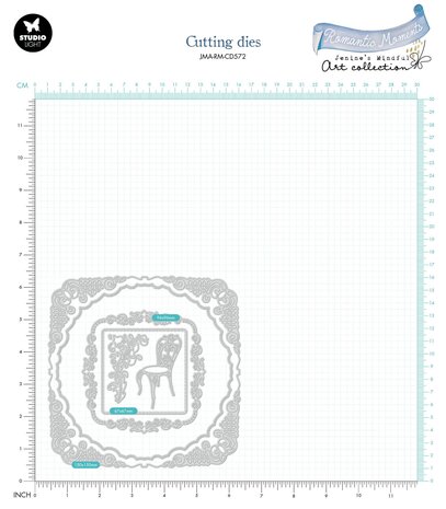 Studio Light Romantic Moments Dies Chair & Frame (JMA-RM-CD572) (OUTLET)