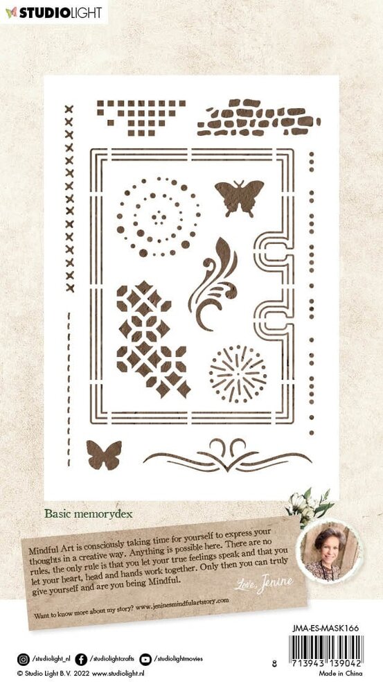 Studio Light Basic Memorydex Essentials Mask (JMA-ES-MASK166) (OUTLET)