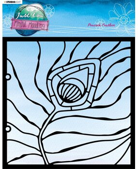 Studio Light Just Low Mindful Moodling Mask Peacock Feather (JL-MM-MASK93) (OUTLET)