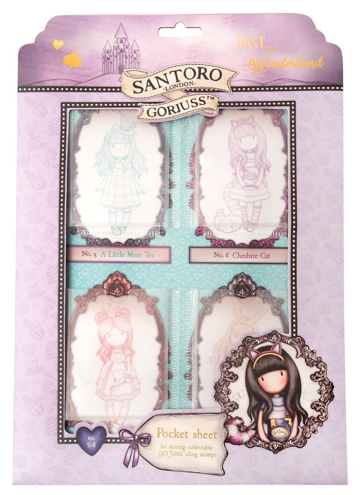 Studio Light Gorjuss Wonderland Pocket Sheet no. 5-8 (GOR-WL-SS02) (OUTLET)