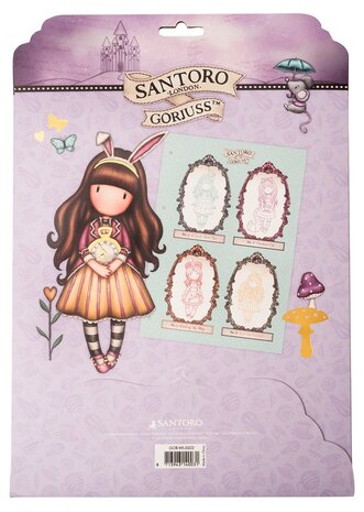 Studio Light Gorjuss Wonderland Pocket Sheet no. 5-8 (GOR-WL-SS02) (OUTLET)