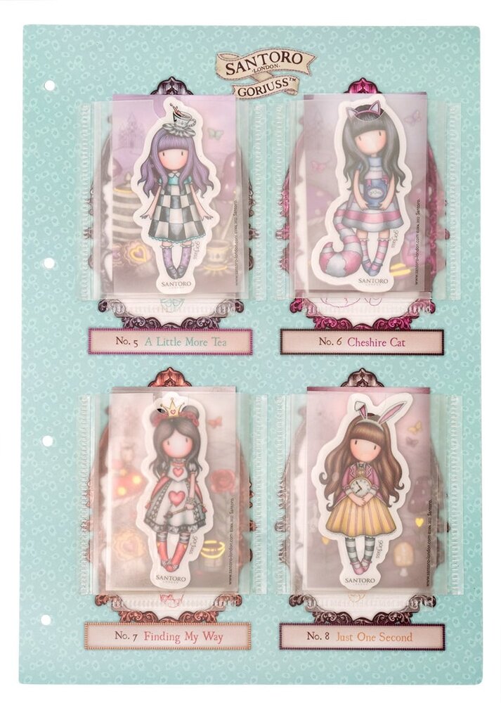 Studio Light Gorjuss Wonderland Pocket Sheet no. 5-8 (GOR-WL-SS02) (OUTLET)