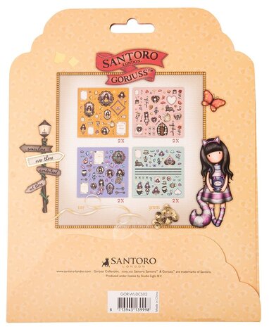 Studio Light Gorjuss Wonderland Embellishment Set (GOR-WL-DCS02) (OUTLET)