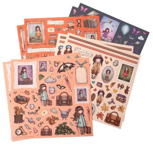 Studio Light Gorjuss Sticker Sheets (GOR-ES-STIC10) (OUTLET)