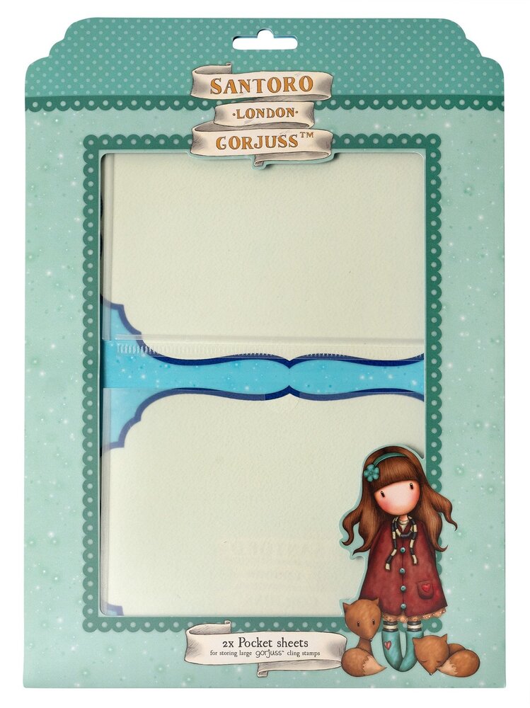 Studio Light Gorjuss Pocket Sheets for Large Cling Stamps (2pcs) (GOR-ES-SS01) (OUTLET)