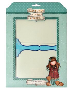 Studio Light Gorjuss Pocket Sheets for Large Cling Stamps (2pcs) (GOR-ES-SS01) (OUTLET)