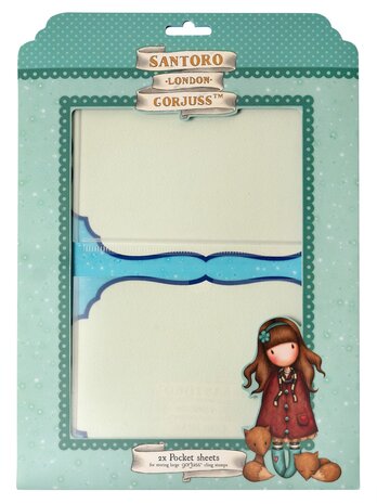 Studio Light Gorjuss Pocket Sheets for Large Cling Stamps (2pcs) (GOR-ES-SS01) (OUTLET)