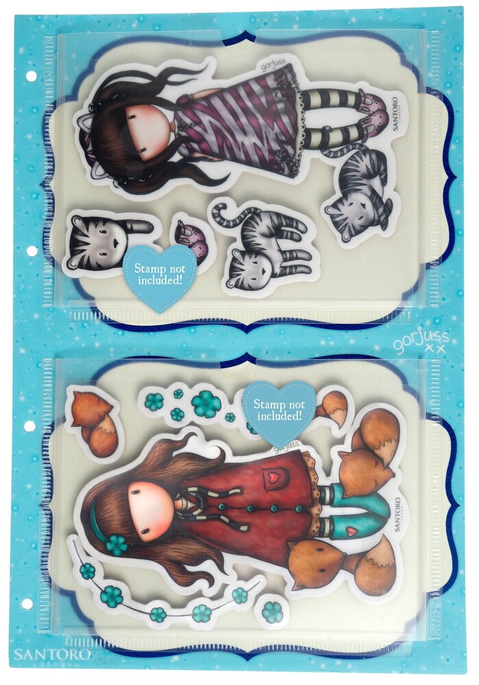 Studio Light Gorjuss Pocket Sheets for Large Cling Stamps (2pcs) (GOR-ES-SS01) (OUTLET)